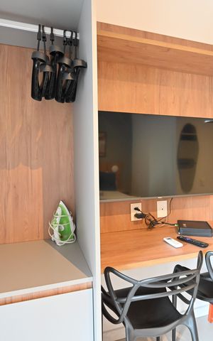 Studio para alugar com 28m², 1 quarto e sem vagaSala/Quarto