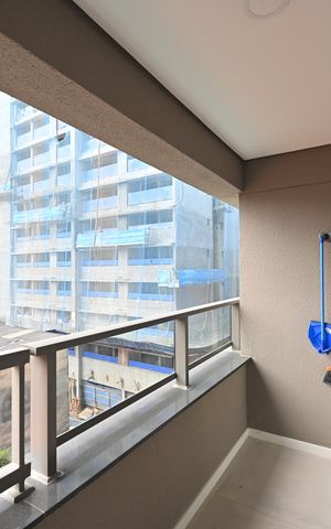 Studio para alugar com 28m², 1 quarto e sem vagaVaranda