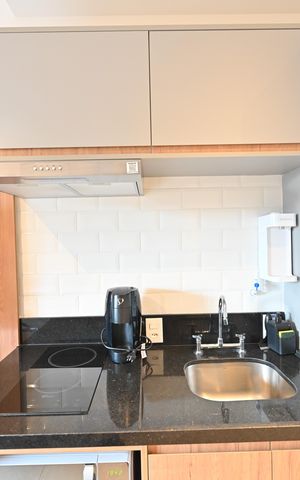Studio para alugar com 28m², 1 quarto e sem vagaCozinha