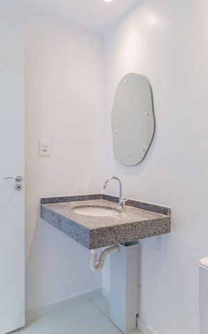 Studio à venda com 25m², 1 quarto e sem vaga Studio à venda com 25m², 1 quarto e sem vagaBanheiro
