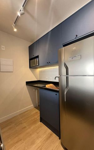 Studio à venda com 37m², 2 quartos e sem vaga Studio à venda com 37m², 2 quartos e sem vagaCozinha