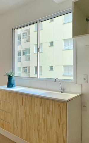 Apartamento à venda com 24m², 1 quarto e sem vaga Apartamento à venda com 24m², 1 quarto e sem vagaCozinha