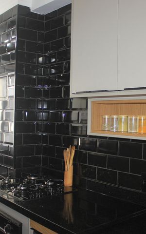 Apartamento à venda com 59m², 2 quartos e 1 vagaCozinha com lavanderia
