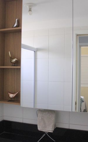 Apartamento à venda com 59m², 2 quartos e 1 vagaBanheiro social 