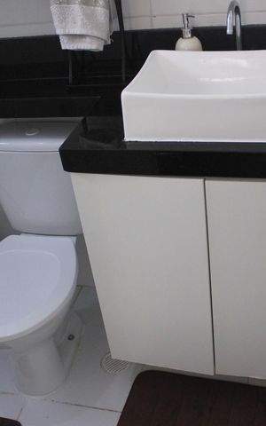 Apartamento à venda com 59m², 2 quartos e 1 vagaBanheiro da Suíte 