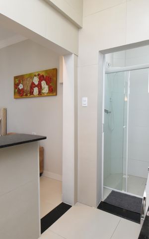 Studio para alugar com 25m², 1 quarto e sem vagaCozinha do Studio