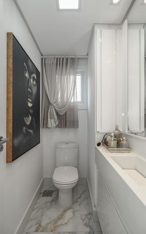 Apartamento à venda com 54m², 1 quarto e 1 vagaLavabo