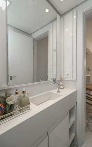 Apartamento à venda com 54m², 1 quarto e 1 vagaLavabo