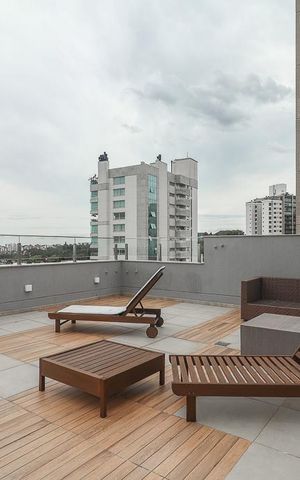 Apartamento à venda com 54m², 1 quarto e 1 vagaTerraço