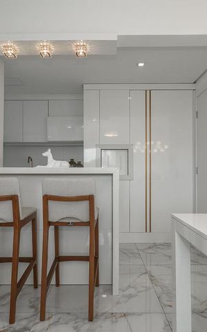Apartamento à venda com 54m², 1 quarto e 1 vagaCozinha