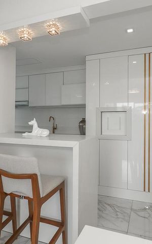 Apartamento à venda com 54m², 1 quarto e 1 vagaCozinha