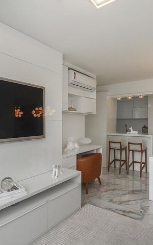 Apartamento à venda com 54m², 1 quarto e 1 vagaSala