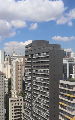 Studio à venda com 24m², 1 quarto e sem vagaVista da Varanda