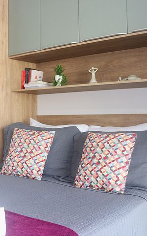 Studio à venda com 24m², 1 quarto e sem vagaDormitório