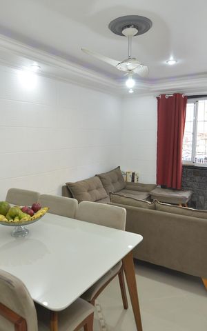 Casa à venda com 90m², 2 quartos e 1 vagaSala