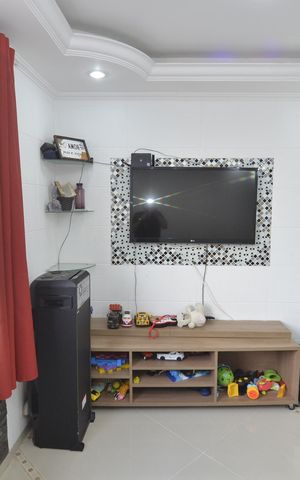 Casa à venda com 90m², 2 quartos e 1 vagaSala