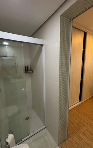 Apartamento à venda com 77m², 3 quartos e 2 vagas Apartamento à venda com 77m², 3 quartos e 2 vagasBanheiro da Suíte