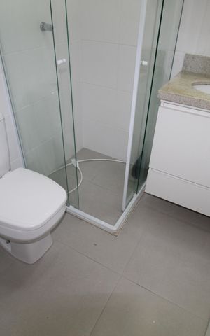 Apartamento para alugar com 45m², 1 quarto e 1 vagaBanheiro da Suíte