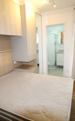 Apartamento para alugar com 45m², 1 quarto e 1 vagaSuíte