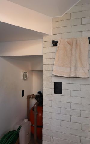 Casa à venda com 180m², 3 quartos e 3 vagasLavabo da Área Gourmet do Térreo