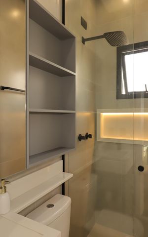 Casa à venda com 180m², 3 quartos e 3 vagasBanheiro da Suíte 2