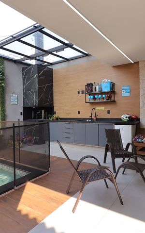 Casa à venda com 180m², 3 quartos e 3 vagasÁrea Gourmet do Térreo