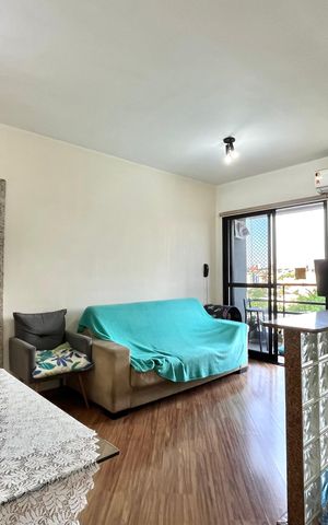 Apartamento à venda com 40m², 1 quarto e 1 vaga Apartamento à venda com 40m², 1 quarto e 1 vagaSala