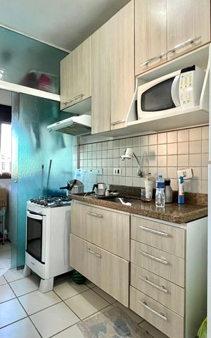 Apartamento à venda com 40m², 1 quarto e 1 vaga Apartamento à venda com 40m², 1 quarto e 1 vagaCozinha