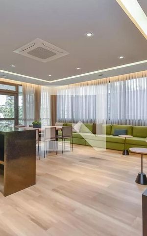 Studio para alugar com 23m², 1 quarto e sem vaga Studio para alugar com 23m², 1 quarto e sem vagaÁrea comum - Salão Gourmet