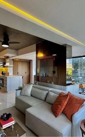 Apartamento à venda com 82m², 1 quarto e 1 vaga Apartamento à venda com 82m², 1 quarto e 1 vagaSala