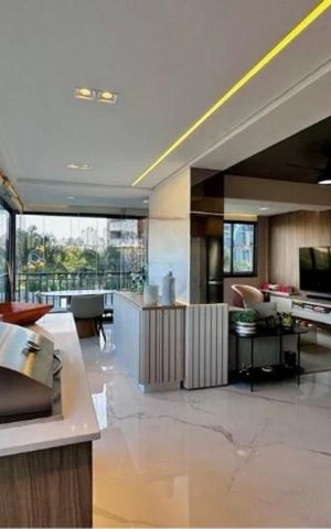 Apartamento à venda com 82m², 1 quarto e 1 vaga Apartamento à venda com 82m², 1 quarto e 1 vagaSala