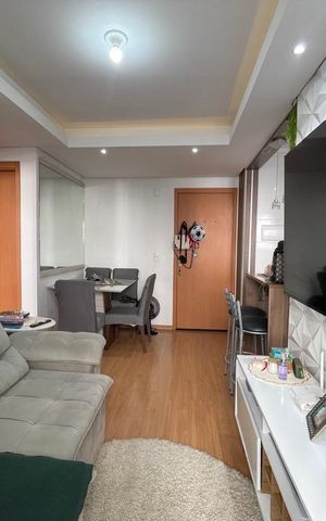 Apartamento à venda com 46m², 2 quartos e 1 vaga