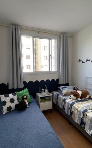 Apartamento à venda com 46m², 2 quartos e 1 vaga