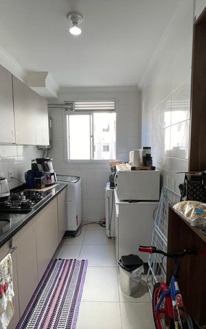 Apartamento à venda com 46m², 2 quartos e 1 vaga