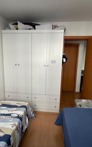 Apartamento à venda com 46m², 2 quartos e 1 vaga