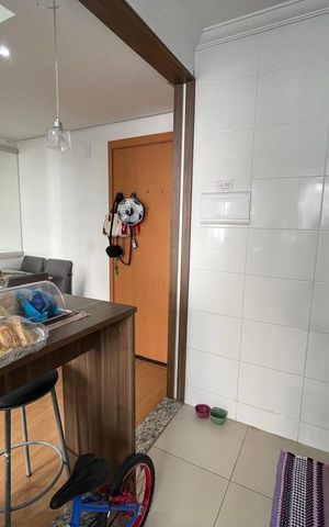 Apartamento à venda com 46m², 2 quartos e 1 vaga