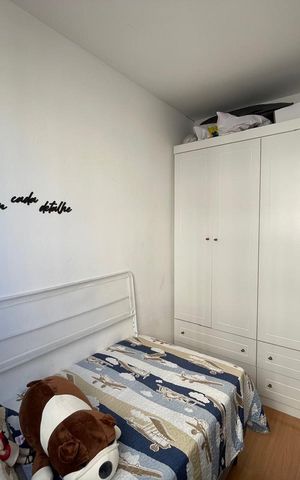Apartamento à venda com 46m², 2 quartos e 1 vaga