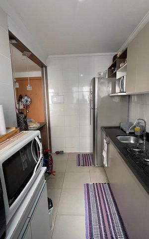 Apartamento à venda com 46m², 2 quartos e 1 vaga