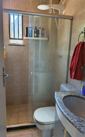 Casa de condomínio para alugar com 90m², 3 quartos e 1 vagaBanheiro