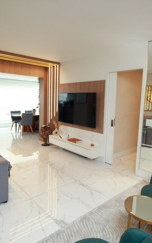 Apartamento à venda com 113m², 3 quartos e 2 vagas Apartamento à venda com 113m², 3 quartos e 2 vagasSala