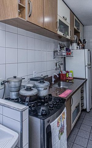 Apartamento à venda com 62m², 3 quartos e 1 vaga Apartamento à venda com 62m², 3 quartos e 1 vagacozinha e área de serviço compartilhadas_4