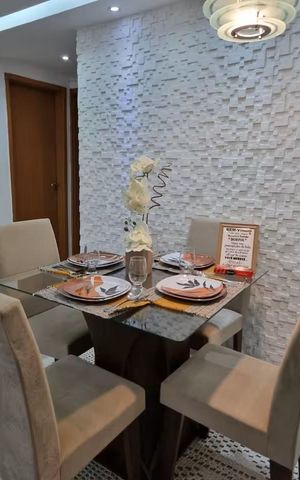 Apartamento para alugar com 50m², 2 quartos e 2 vagas Apartamento para alugar com 50m², 2 quartos e 2 vagasQuarto