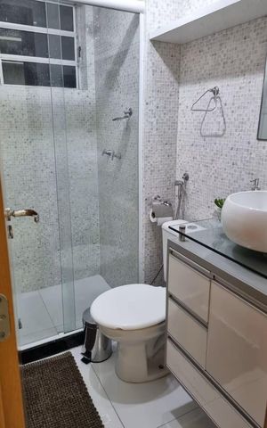 Apartamento para alugar com 50m², 2 quartos e 2 vagas Apartamento para alugar com 50m², 2 quartos e 2 vagasBanheiro