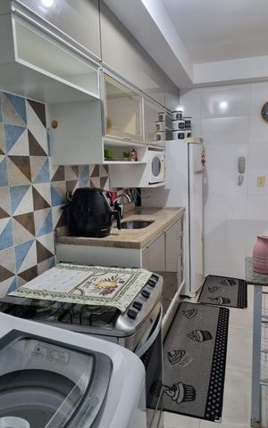 Apartamento para alugar com 48m², 2 quartos e 2 vagas