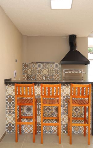 Apartamento à venda com 19m², 1 quarto e sem vagaÁrea comum - Churrasqueira