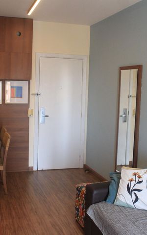 Studio à venda com 38m², 1 quarto e 1 vagaSala