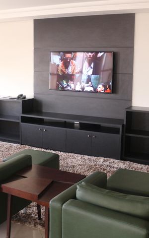 Studio à venda com 38m², 1 quarto e 1 vagaSalão de jogos