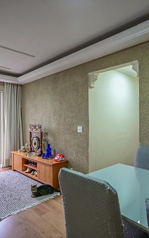 Apartamento à venda com 74m², 3 quartos e 1 vagaSala