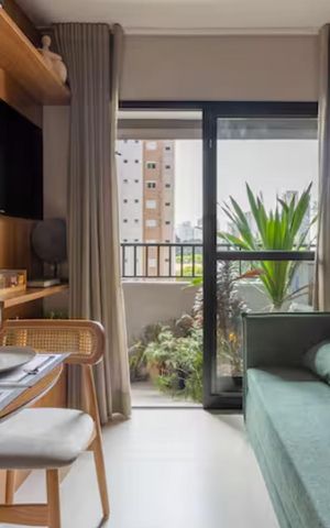 Apartamento para alugar com 29m², 1 quarto e sem vaga Apartamento para alugar com 29m², 1 quarto e sem vagaSala