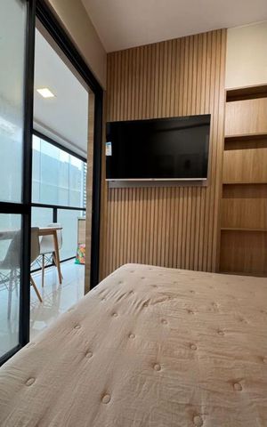 Apartamento para alugar com 39m², 1 quarto e 1 vaga Apartamento para alugar com 39m², 1 quarto e 1 vagaSala